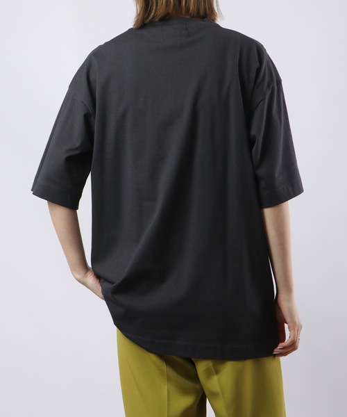 Sunny Smith(サニースミス)の「Sunnysmith へビーオンス Champion Plating 接触冷感 UVカット 半袖Tシャツ(Tシャツ/カットソー・メンズ・ブラック/オフホワイト/チャコール・M/L)」の10枚目の写真