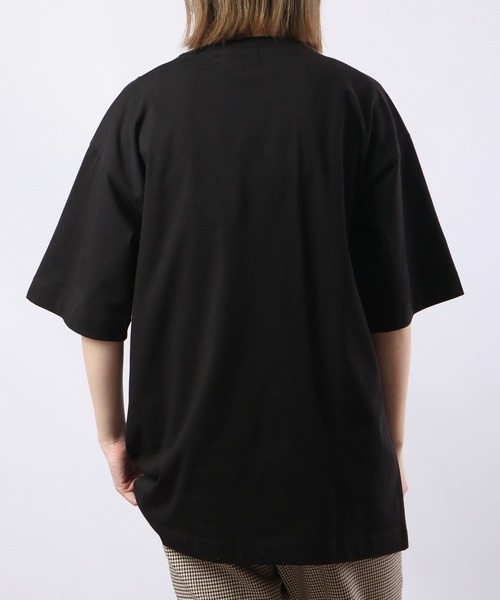 Sunny Smith(サニースミス)の「Sunnysmith へビーオンス Champion Plating 接触冷感 UVカット 半袖Tシャツ(Tシャツ/カットソー・メンズ・ブラック/オフホワイト/チャコール・M/L)」の6枚目の写真