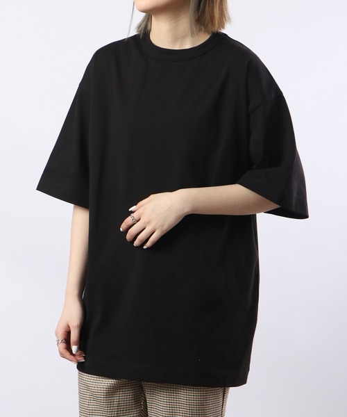 Sunny Smith(サニースミス)の「Sunnysmith へビーオンス Champion Plating 接触冷感 UVカット 半袖Tシャツ(Tシャツ/カットソー・メンズ・ブラック/オフホワイト/チャコール・M/L)」の4枚目の写真
