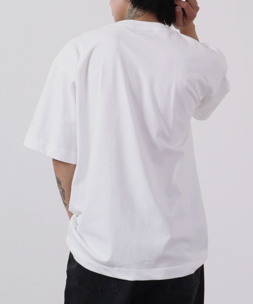 Sunny Smith(サニースミス)の「Sunnysmith へビーオンス Champion Plating 接触冷感 UVカット 半袖Tシャツ(Tシャツ/カットソー・メンズ・ブラック/オフホワイト/チャコール・M/L)」の14枚目の写真