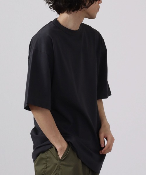 Sunny Smith(サニースミス)の「Sunnysmith へビーオンス Champion Plating 接触冷感 UVカット 半袖Tシャツ(Tシャツ/カットソー・メンズ・ブラック/オフホワイト/チャコール・M/L)」の21枚目の写真