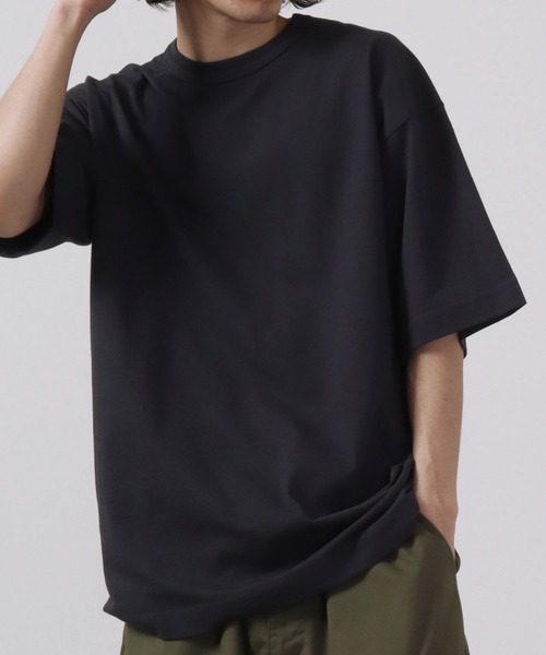Sunny Smith(サニースミス)の「Sunnysmith へビーオンス Champion Plating 接触冷感 UVカット 半袖Tシャツ(Tシャツ/カットソー・メンズ・ブラック/オフホワイト/チャコール・M/L)」の20枚目の写真