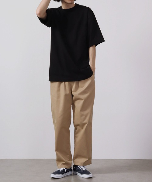 Sunny Smith(サニースミス)の「Sunnysmith へビーオンス Champion Plating 接触冷感 UVカット 半袖Tシャツ(Tシャツ/カットソー・メンズ・ブラック/オフホワイト/チャコール・M/L)」の19枚目の写真