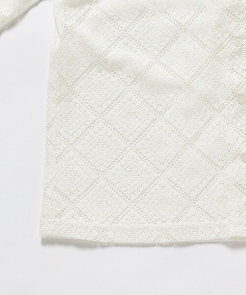 B:MING by BEAMS(ビーミングバイビームス)の「B:MING by BEAMS / 開襟 レース シャツ(シャツ/ブラウス・レディース・オフホワイト/ブラック/ミント・SMALL/MEDIUM)」の21枚目の写真
