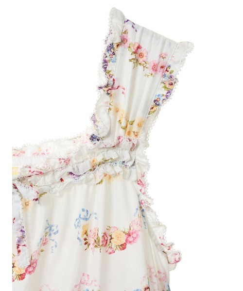 美品✨ピンクハウス　le langage des fleurs ptワンピース PINK HOUSE（ピンクハウス）の「le langagw des fleurs ptミディ