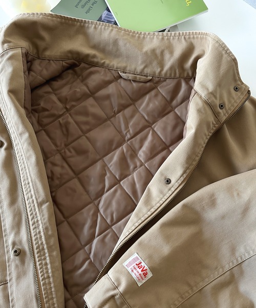 Java（ジャバ）の「《JAVAジャバ 別注》即、お洒落ガール。オーバーサイズミリタリーコート（ミリタリージャケット・レディース・ベージュ/ブラック/グレイッシュブルー・LARGE/MEDIUM/SMALL/X-LARGE）」の16枚目の写真