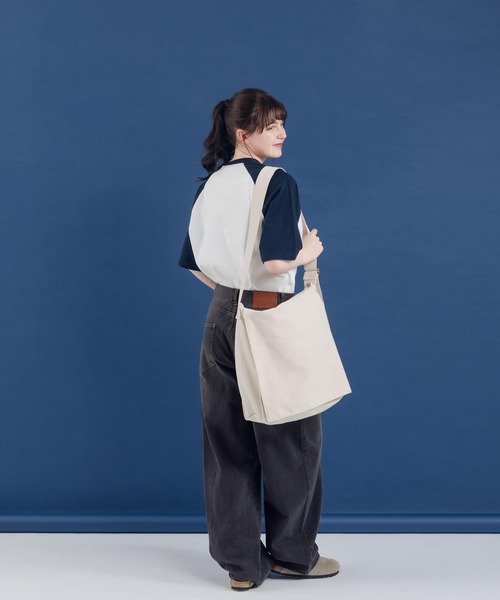 MUHET（ミュエータ）の「ラグランTシャツ（Tシャツ/カットソー・レディース・杢グレー/グリーン/ネイビー・X-LARGE/MEDIUM）」の9枚目の写真