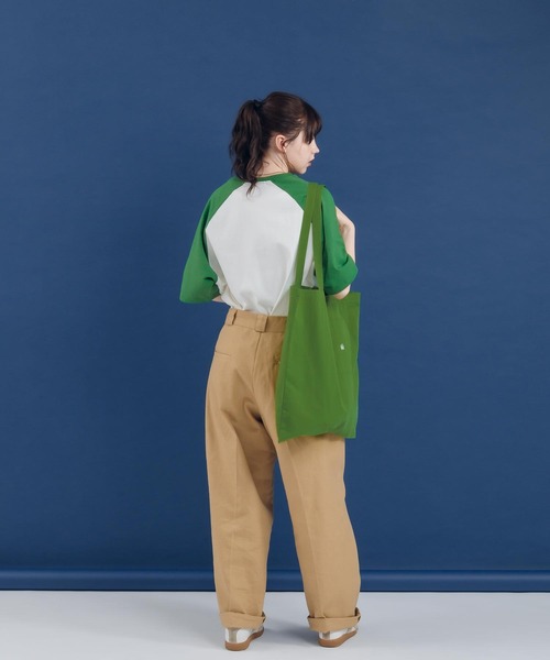 MUHET（ミュエータ）の「ラグランTシャツ（Tシャツ/カットソー・レディース・杢グレー/グリーン/ネイビー・X-LARGE/MEDIUM）」の21枚目の写真