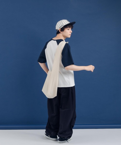 MUHET（ミュエータ）の「ラグランTシャツ（Tシャツ/カットソー・レディース・杢グレー/グリーン/ネイビー・X-LARGE/MEDIUM）」の15枚目の写真