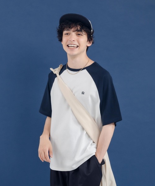 MUHET（ミュエータ）の「ラグランTシャツ（Tシャツ/カットソー・レディース・杢グレー/グリーン/ネイビー・X-LARGE/MEDIUM）」の10枚目の写真
