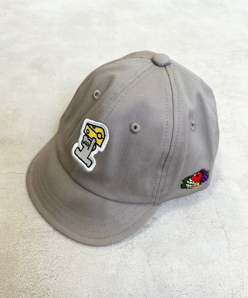 MARKEY'S(マーキーズ)の「【FRUIT OF THE LOOM】別注 KIDS ANDYCAP(キャップ・キッズ・グレー/ブルー・54)」の3枚目の写真