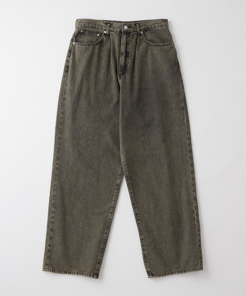 ヴィンテージライクオーバーダイワイドデニムパンツ MONO-MART│MONO