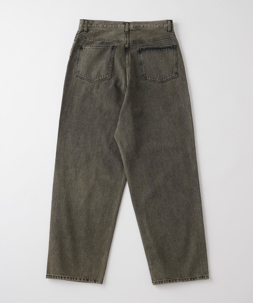 ヴィンテージライクオーバーダイワイドデニムパンツ MONO-MART│MONO