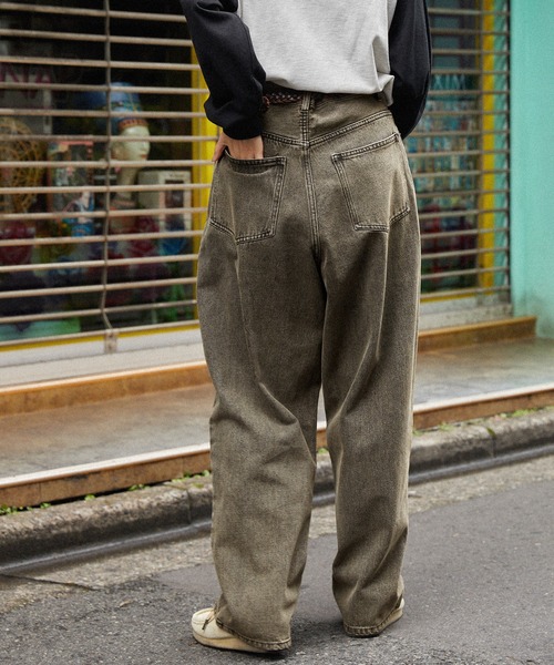 大幅値引中！ダィナスター・ビンテージのアソートモデル２００ｃｍが特価放出！ セール】ヴィンテージライクオーバーダイワイドデニムパンツ