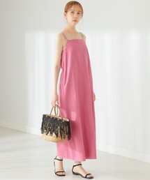 B:MING by BEAMS（ビーミングバイビームス）の「B:MING by BEAMS /  オーガニックコットン  麻混 ワンピース（ワンピース・レディース）」