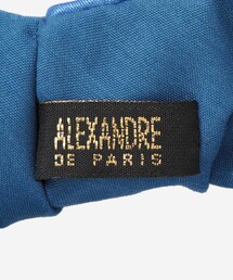 アレクサンドルドゥパリ サテン シュシュ A ロゴ ALEXANDRE DE PARIS（アレクサンドルドゥパリ）の「【ALEXANDRE DE