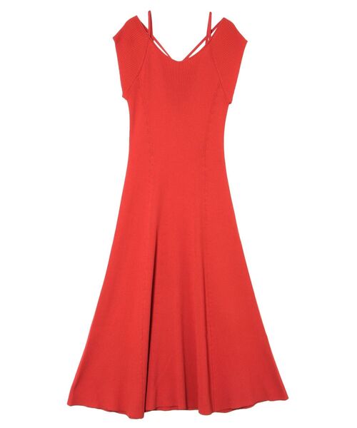 LAGUNAMOON（ラグナムーン）の「ストラップニットワンピース（ワンピース・レディース・ブラック/ブルー/オレンジ・SMALL/MEDIUM）」の20枚目の写真