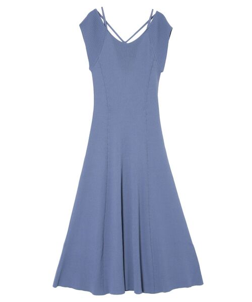 LAGUNAMOON（ラグナムーン）の「ストラップニットワンピース（ワンピース・レディース・ブラック/ブルー/オレンジ・SMALL/MEDIUM）」の21枚目の写真