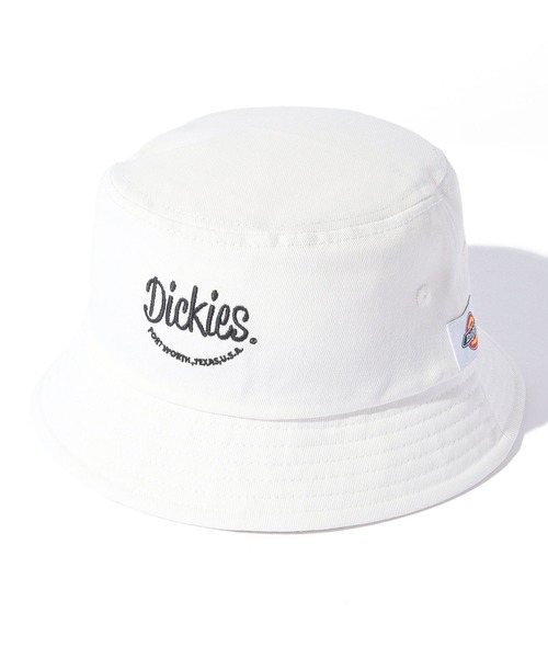 Dickies(ディッキーズ)の「Dickies キッズ ロゴ刺繍バケットハット(ハット・キッズ・オフホワイト/ブラック/ネイビー・FREE)」の5枚目の写真