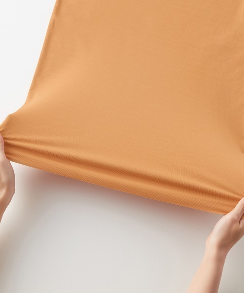 GUNZE(グンゼ)の「ADVANCE LABEL/アドバンスレーベル 半袖Uネック CUT OFF 持続消臭(インナーウェア/肌着・メンズ・ネイビー/ナチュラル/ライトブラウン/カーキ/スモークピンク/ブラック/ライトグレー/ベージュ系その他/ホワイト/ブラウン・SMALL/MEDIUM/LARGE)」の19枚目の写真