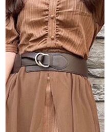 RESEXXY | ダブルリングワイドベルト(ベルト)