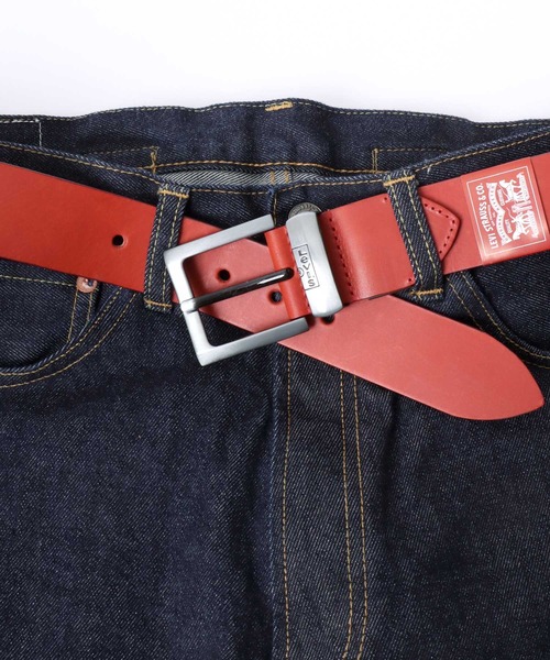 レザーベルトループ マルカワ MARUKAWA 【Levi's/リーバイス】40mm 本革 ダブル