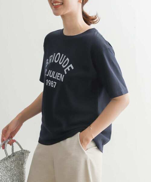 URBAN RESEARCH DOORS(アーバンリサーチドアーズ)の「ロゴプリントTシャツ(Tシャツ/カットソー・レディース・オフホワイト/ネイビー/ピンク・MEDIUM)」の15枚目の写真