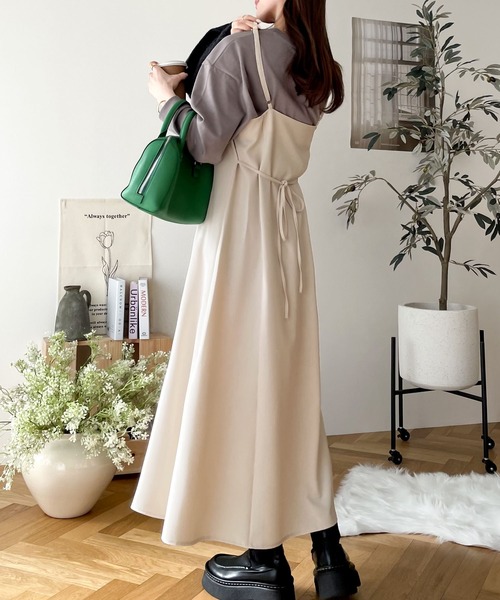 classicalelf（クラシカルエルフ）の「キャミソールワンピース（ワンピース・レディース・アイボリー・SMALL）」の7枚目の写真