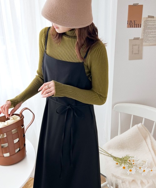 classicalelf（クラシカルエルフ）の「キャミソールワンピース（ワンピース・レディース・アイボリー・SMALL）」の4枚目の写真