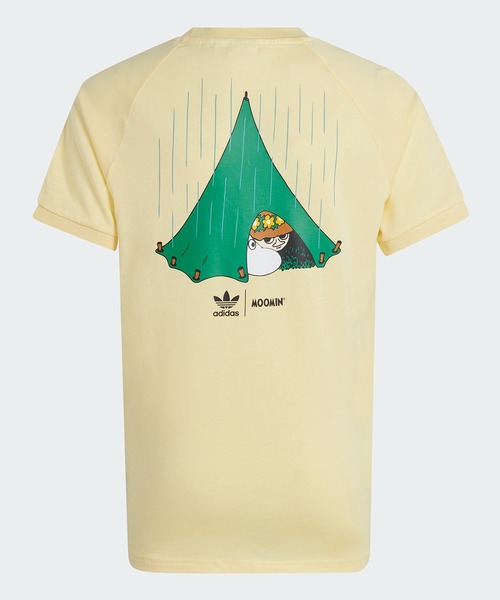 adidas(アディダス)の「アディダス オリジナルス × ムーミン Tシャツ / アディダスオリジナルス adidas Originals(Tシャツ/カットソー・キッズ・ホワイト/イエロー・130/140/150/160)」の7枚目の写真