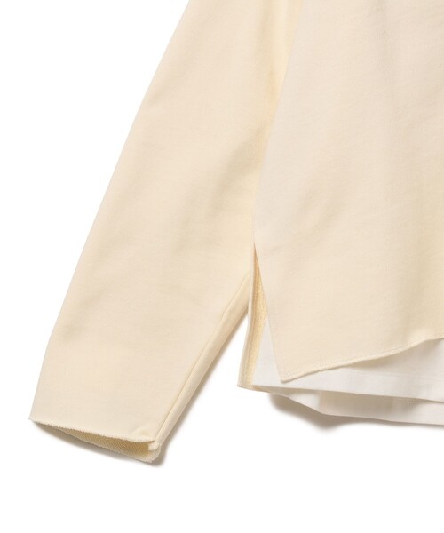 B:MING by BEAMS(ビーミングバイビームス)の「B:MING by BEAMS / ロングスリーブTシャツ × 裏毛プルオーバー セット(スウェット・レディース・オフホワイト/ピンク/チャコールグレー・FREE)」の18枚目の写真