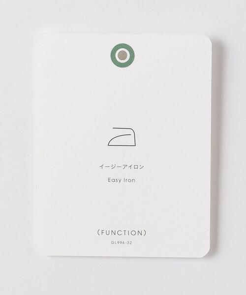 green label relaxing（グリーンレーベルリラクシング）の「コットン ロンドンストライプ スタンダード ワイドカラー ドレスシャツ -イージーアイロン-（ビジネスシャツ・メンズ・ネイビー/ライトグレー・38cm/40cm/43cm/39cm/41cm/42cm/37cm）」の18枚目の写真