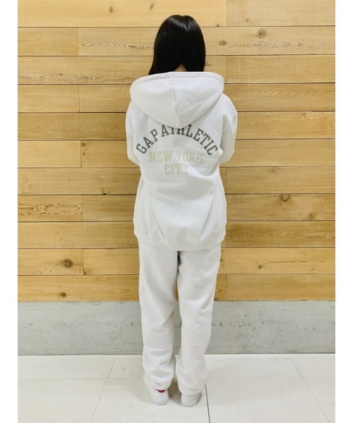 GAP（ギャップ）の「GAP "ATHLETIC" アーチロゴ パーカー(ユニセックス)（パーカー・メンズ・ホワイト系その他/ワイン/グレー/ブラック系その他/ブルー・M/L/XL/XS/S）」の21枚目の写真