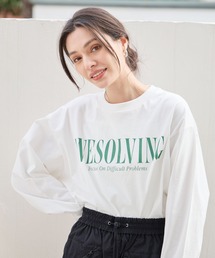 BAYFLOW | ピグメントロゴロンＴ(Tシャツ/カットソー)