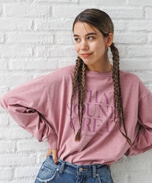 BAYFLOW | ピグメントロゴロンＴ(Tシャツ/カットソー)