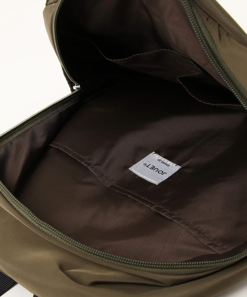 Jouet（ジョエット）の「【 JOUET / ジョエット 】 フロントポケリュック（バックパック/リュック・レディース・ブラック/カーキ/ベージュ・FREE）」の4枚目の写真