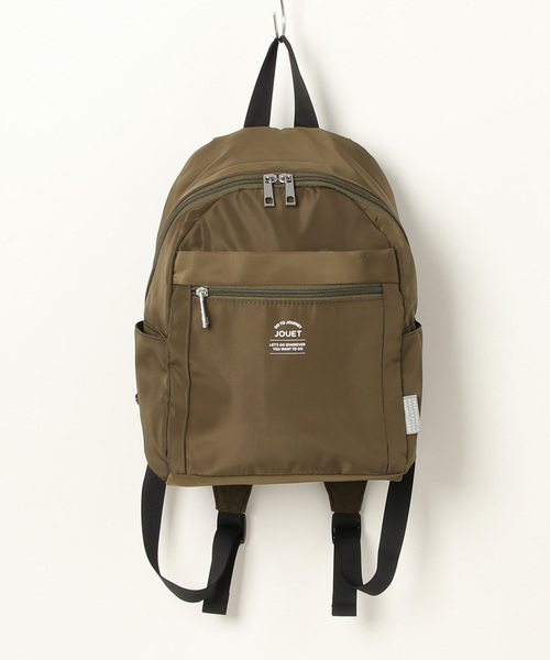 Jouet（ジョエット）の「【 JOUET / ジョエット 】 フロントポケリュック（バックパック/リュック・レディース・ブラック/カーキ/ベージュ・FREE）」の12枚目の写真