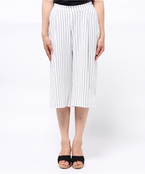 WEGO(ウィゴー)の「WEGO/ カットガウチョパンツ(その他パンツ・レディース・ホワイト系その他/ブラック/杢グレー/オフホワイト/カーキ/ブルー系その他・FREE)」の16枚目の写真