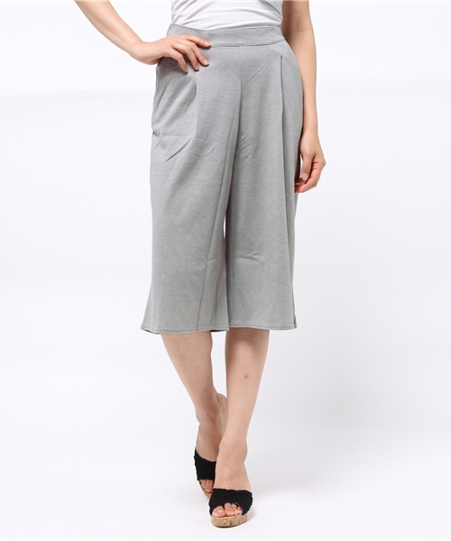 WEGO(ウィゴー)の「WEGO/ カットガウチョパンツ(その他パンツ・レディース・ホワイト系その他/ブラック/杢グレー/オフホワイト/カーキ/ブルー系その他・FREE)」の9枚目の写真