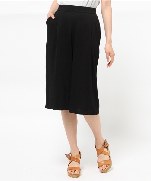 WEGO(ウィゴー)の「WEGO/ カットガウチョパンツ(その他パンツ・レディース・ホワイト系その他/ブラック/杢グレー/オフホワイト/カーキ/ブルー系その他・FREE)」の10枚目の写真