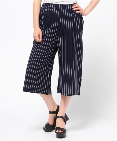 WEGO(ウィゴー)の「WEGO/ カットガウチョパンツ(その他パンツ・レディース・ホワイト系その他/ブラック/杢グレー/オフホワイト/カーキ/ブルー系その他・FREE)」の22枚目の写真