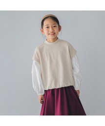 エヌエイチティー レイヤード風トレーナー