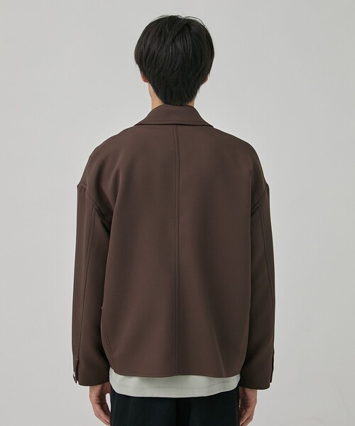 public tokyo ステッチコンビブルゾン PUBLIC TOKYO（パブリックトウキョウ）の「ステッチコンビ