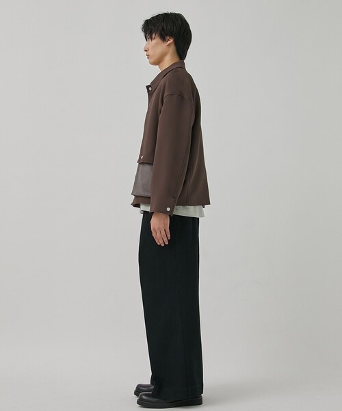 PUBLIC TOKYO ステッチコンビブルゾン PUBLIC TOKYO（パブリックトウキョウ）の「ステッチコンビ
