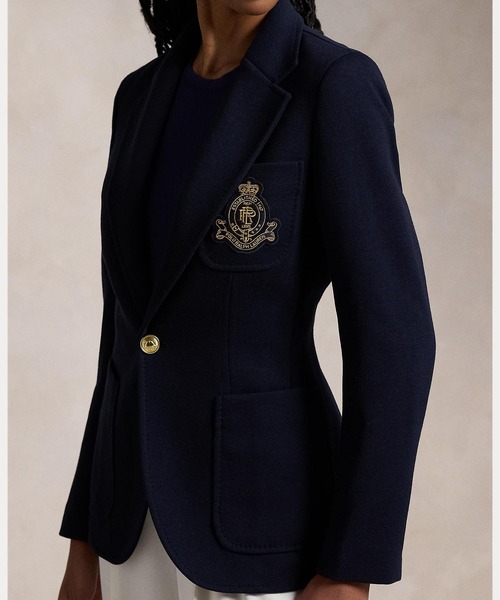ロゴクレスト ニット ブレザー（その他アウター）｜POLO RALPH LAUREN