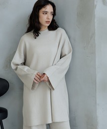 LAKOLE | 12Gカシミヤタッチハリヌキモックチュニック / 963514(ニット/セーター)