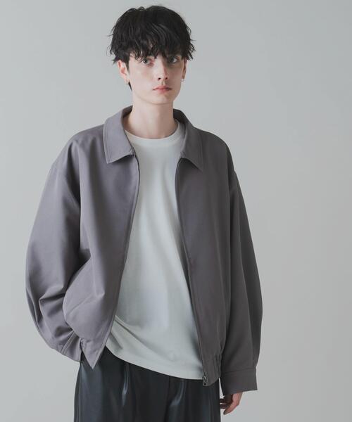 LUCY（ルーシー）の「LUCY/トロミショートブルゾン（ブルゾン・メンズ・ダークグレー/ブラック・LARGE/MEDIUM）」の13枚目の写真