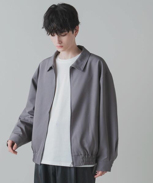 LUCY（ルーシー）の「LUCY/トロミショートブルゾン（ブルゾン・メンズ・ダークグレー/ブラック・LARGE/MEDIUM）」の14枚目の写真