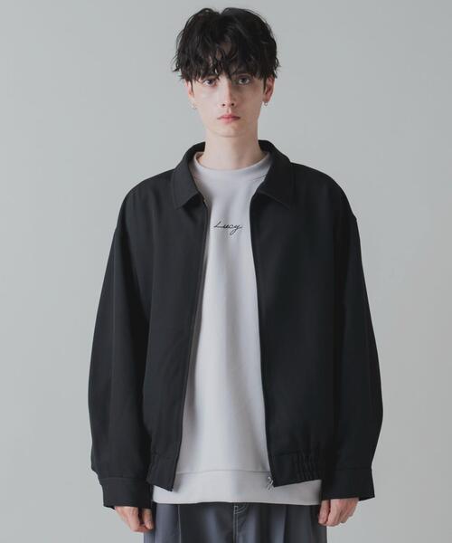 LUCY（ルーシー）の「LUCY/トロミショートブルゾン（ブルゾン・メンズ・ダークグレー/ブラック・LARGE/MEDIUM）」の16枚目の写真