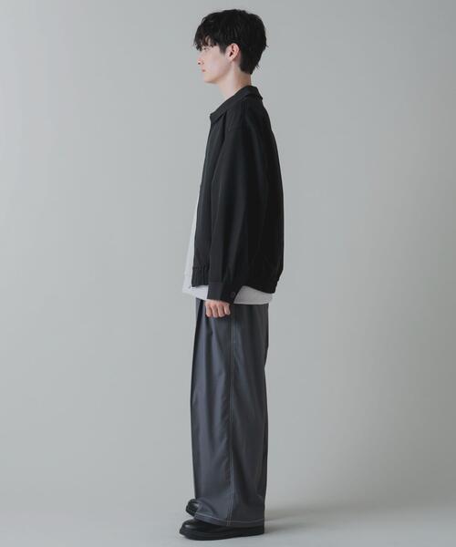 LUCY（ルーシー）の「LUCY/トロミショートブルゾン（ブルゾン・メンズ・ダークグレー/ブラック・LARGE/MEDIUM）」の18枚目の写真